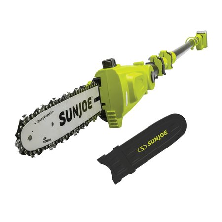 Sun Joe 24V iON+ Cordless 10-In Telescoping Pole Chainsaw (Core Tool-No Battery+Charger) 24V-PS10-CT